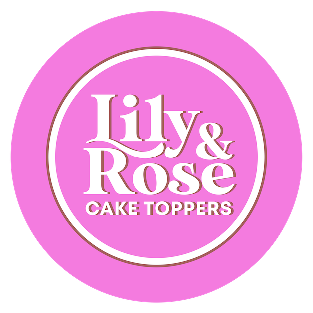 Screenshot or Official Image for lilyandrosecaketoppers.co.uk - Supplier of luxury personalised cake and cupcake toppers
 – Lilyandrosecaketoppers